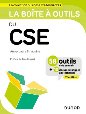 cover image of La boîte à outils du CSE